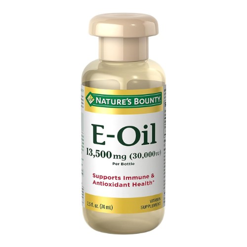 Nature's Bounty Vitamin E Oil, Supports Immune & Antioxidant, 30,000IU Vitamin E, Topical or Oral, 2.5 fl Oz