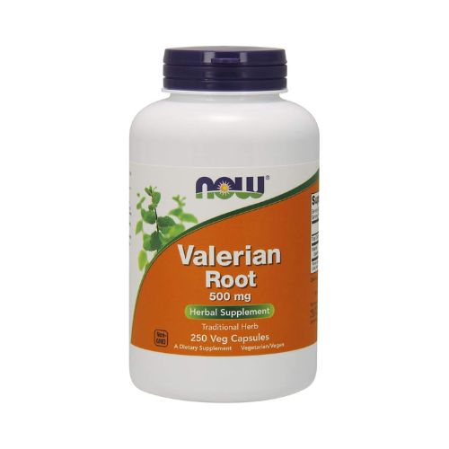 NOW Supplements, Valerian Root (Valeriana officinalis) 500 mg, Herbal Supplement, 250 Veg Capsules