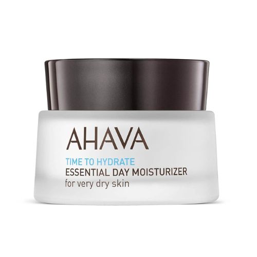 AHAVA Essential Day Moisturizer - Essential Daily Hydrating Facial & Neck Cream, Anti-Aging & Smoothing Effect, Enriched with Osmoter, Aloe Vera, Allantoin & Vitamin E