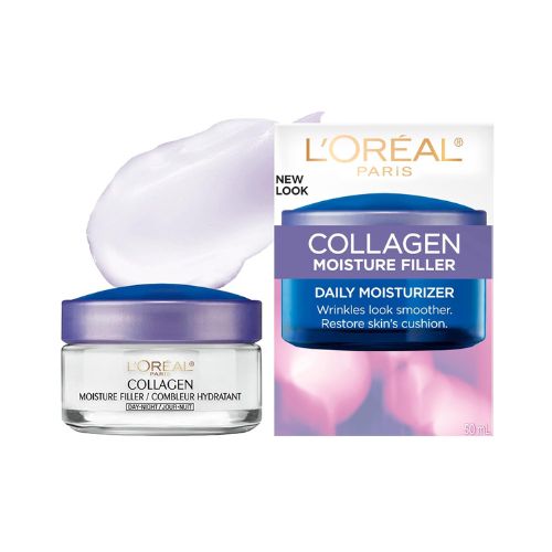 L’Oréal Paris Collagen Daily Face Moisturizer, Reduce Wrinkles, Face Cream 1.7 oz