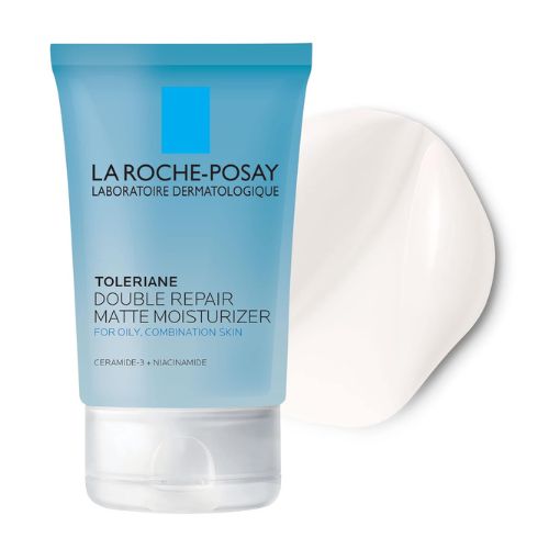 La Roche-Posay Matte Face Moisturizer, Daily Gel Moisturizer and Cleanser for Oily Skin Control with Niacinamide/Non-Comedogenic