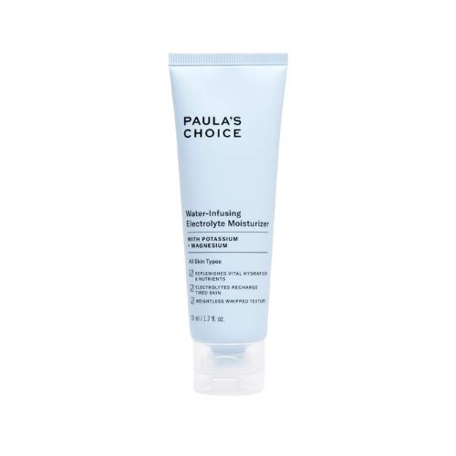 Paula's Choice Water-Infusing Electrolyte Face Moisturizer, Lightweight Deep Hydration for All Skin Types Including Dry and Acne-Prone Skin, 1.7 Ounces