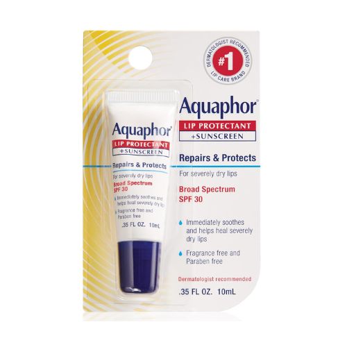 Aquaphor Lip Repair Lip Balm with Sunscreen, Lip Protectant, Lip Balm SPF 30, 0.35 Oz Tube