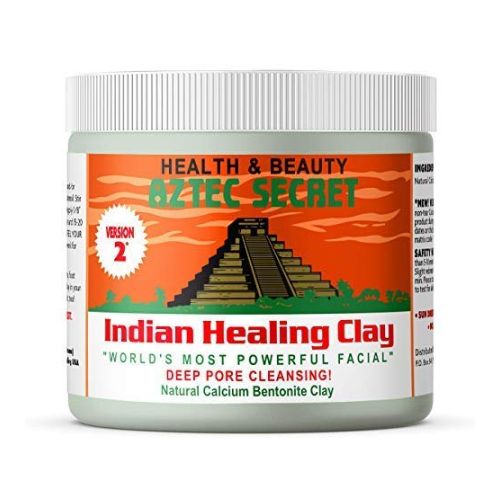 Aztec Secret– Indian Healing Clay 1 lb – Deep Pore Cleansing Facial & Body Mask – The Original 100% Natural Calcium Bentonite Clay – New Version 2