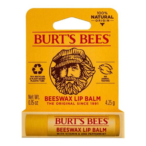 Burts Bees 100 % Natural Origin Moisturizing Lip Balm Beeswax