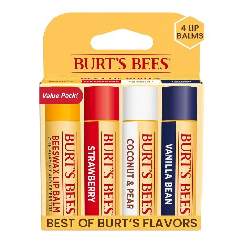 Sealed with love! Burt's Bees Valentine's Day Lip Balm Gifts – a sweet quartet of nature's kiss for irresistible, nourished lips