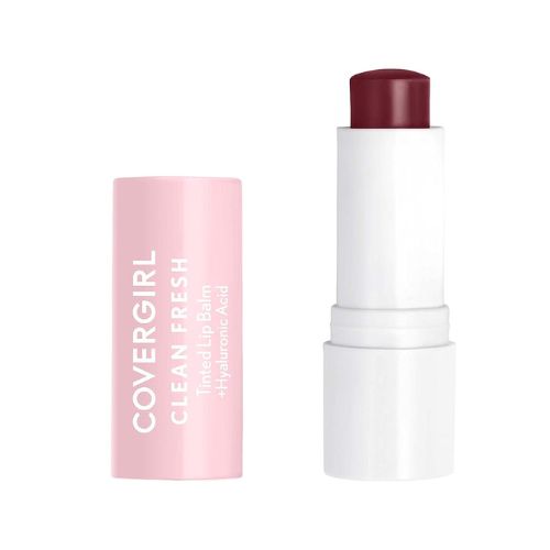 COVERGIRL Clean Fresh Tinted Lip Balm, Bliss You Berry, Instantly hydrates and moisturizes​