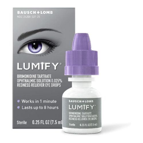 LUMIFY Redness Reliever Eye Drops 0.25 Ounce (7.5mL)