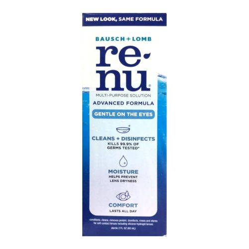 Renu Multi-Purpose Contact Lens Solution Travel Size,2 Fl Oz