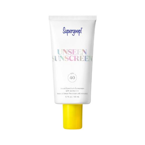 Supergoop! Unseen Sunscreen - SPF 40-1.7 fl oz - Invisible, Broad Spectrum Face Sunscreen - Weightless, Scentless, and Oil Free - For All Skin Types and Skin Tones