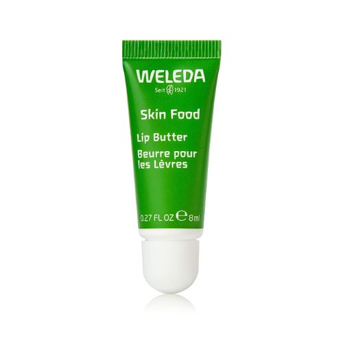 Weleda Skin Food Lip Butter, 0.27 Ounce, Plant Rich Moisturizing Lip Care with Sunflower Seed Oil, Chamomile and Calendula