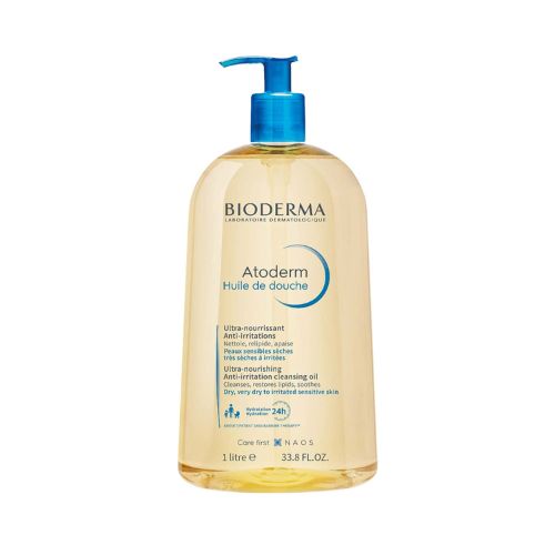 Bioderma - Atoderm - Cleansing Oil - Face and Body Cleansing Oil - Soothes Discomfort - Cleansing Oil for Very Dry Sensitive Skin