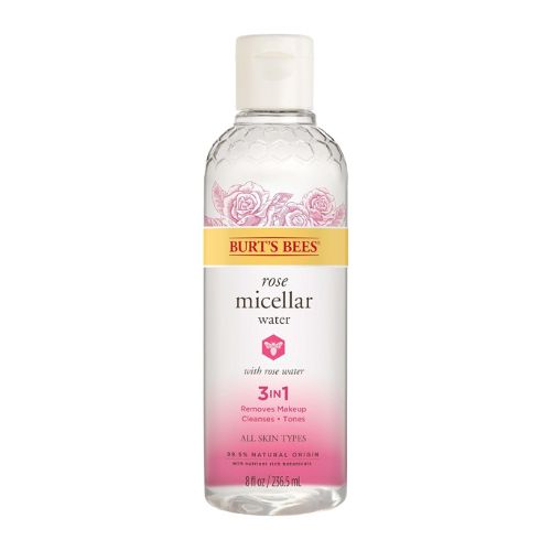 Burt's Bees Micellar Facial Cleansing Water with Rose Water, 8 Oz