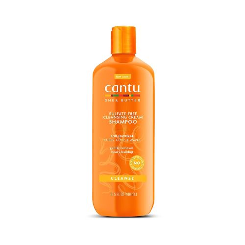 Cantu Sulfate-Free Cleansing Cream Shampoo with Shea Butter for Natural Hair, 13.5 oz