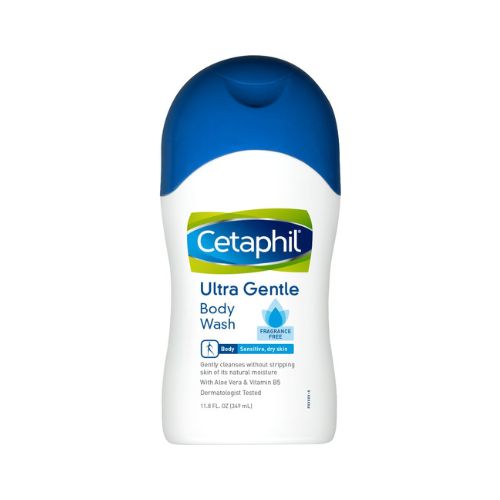 Cetaphil Fragrance Free Ultra Gentle Body Wash, 11.8 Fl Oz (Pack of 1)