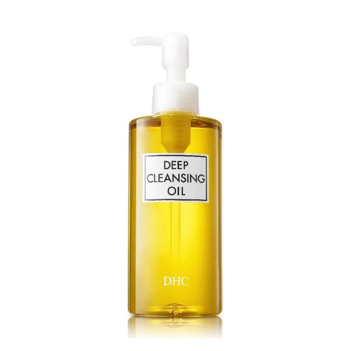 DHC Deep Cleansing Oil, Facial Cleansing Oil, Makeup Remover, Cleanses without Clogging Pores, Residue-Free, Fragrance and Colorant Free, All Skin Types, 6.7 fl. oz.