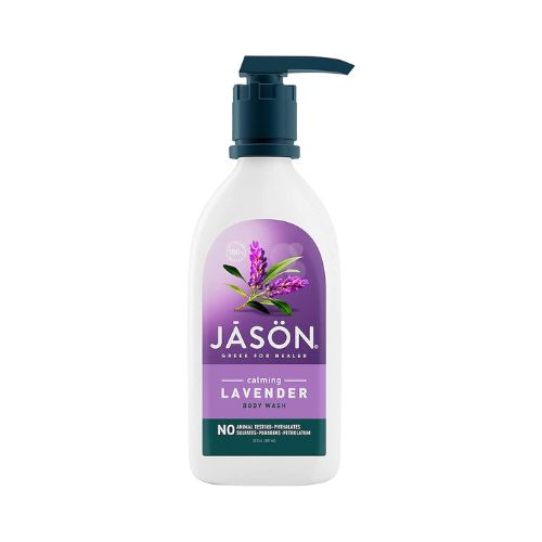 JASON Natural Body Wash & Shower Gel, Calming Lavender, 30 Oz