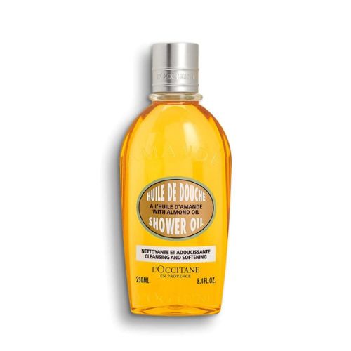 L'OCCITANE Cleansing & Softening Almond Shower Oil, Oil-to-Milky Lather, Softer Skin, Smooth Skin, Cleanse Without Drying, With Almond Oil