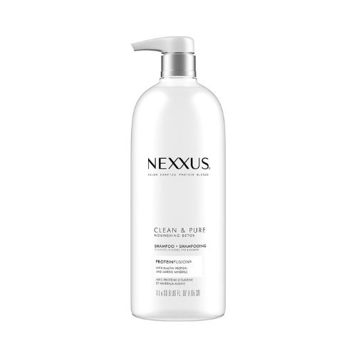 Nexxus Clean and Pure Clarifying Shampoo, With ProteinFusion, Nourished Hair Care Silicone, Dye And Paraben Free 33.8 oz