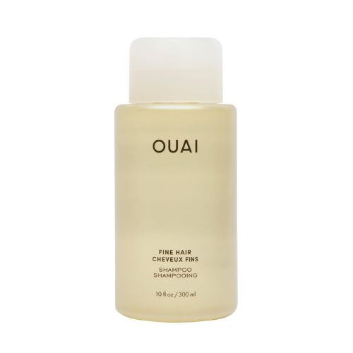 OUAI Fine Shampoo - Volumizing Shampoo with Strengthening Keratin, Biotin & Chia Seed Oil for Fine Hair - Delivers Clean, Weightless Body - Paraben, Phthalate & Sulfate Free Hair Care - 10 fl oz