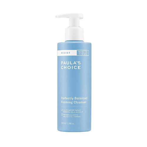 Paula's Choice RESIST Perfectly Balanced Foaming Cleanser, Hyaluronic Acid & Aloe, Anti-Aging Face Wash, Large Pores & Oily Skin, 6.4 Ounce