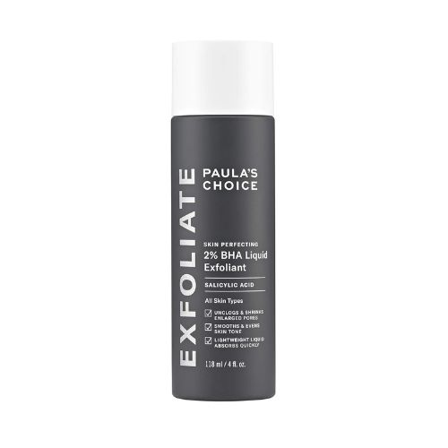 Paulas Choice, SKIN PERFECTING 2% BHA Liquid Salicylic Acid Exfoliant--Facial Exfoliant for Blackheads, Enlarged Pores, Wrinkles & Fine Lines, 4 oz Bottle