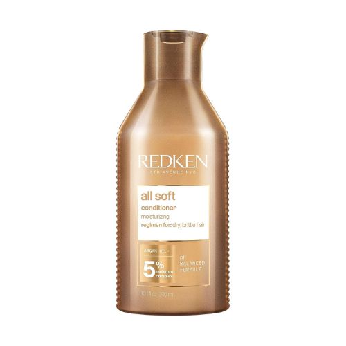 Redken All Soft Conditioner, Deeply Conditions and Hydrates, Softens, Smooths, and Adds Shine, Safe for Color-Treated Hair, Nourishing Shampoo for Dry Hair, With Argan Oil