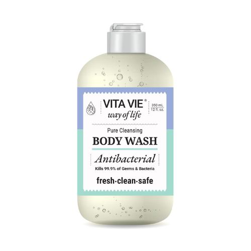 VITA VIE Antibacterial Body Wash, 12 oz