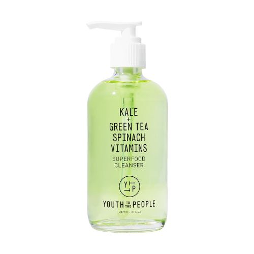 Youth To The People Facial Cleanser - Kale and Green Tea Cleanser - Gentle Face Wash, Makeup Remover + Pore Minimizer for All Skin Types - Vegan