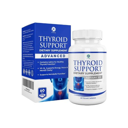 1 Body Thyroid Support Supplement with Iodine