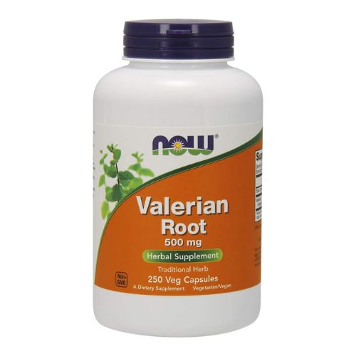 NOW Supplements, Valerian Root (Valeriana officinalis) 500 mg, Herbal Supplement, 250 Veg Capsules